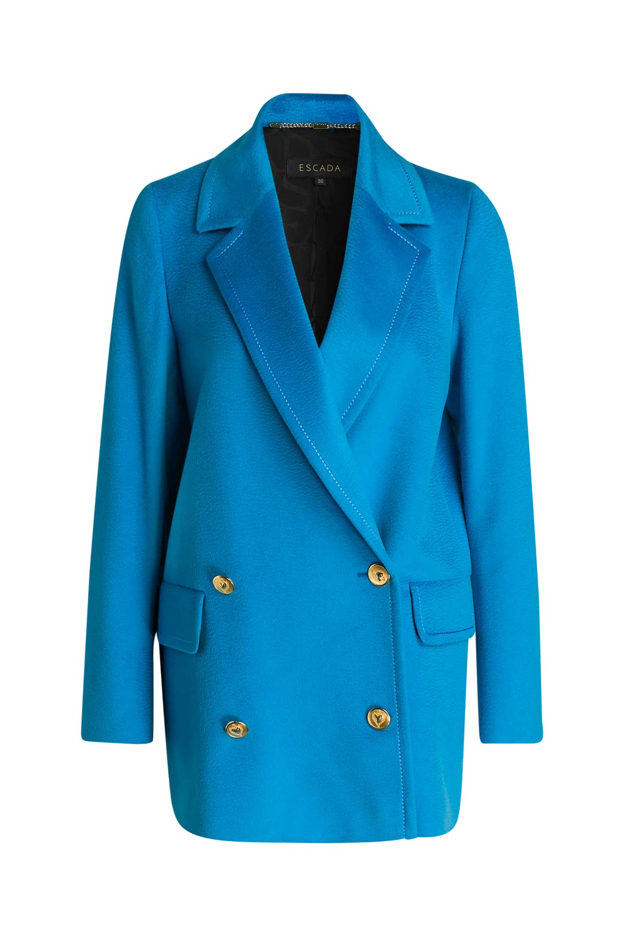Wollmantel 'Mepa' blau - ESCADA » günstig online kaufen ...