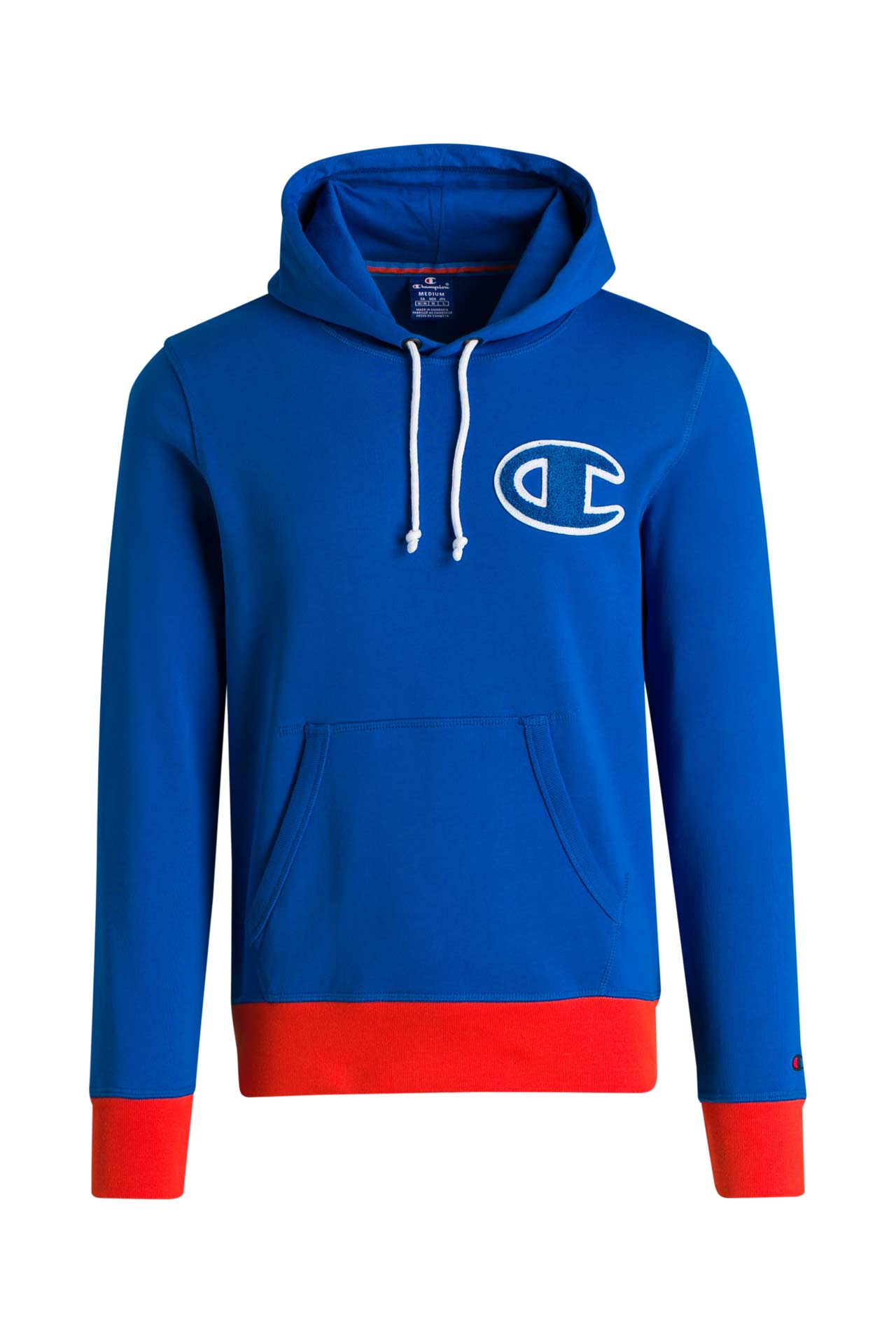 Hoodie blau-rot - CHAMPION » günstig online kaufen | OUTLETCITY.COM