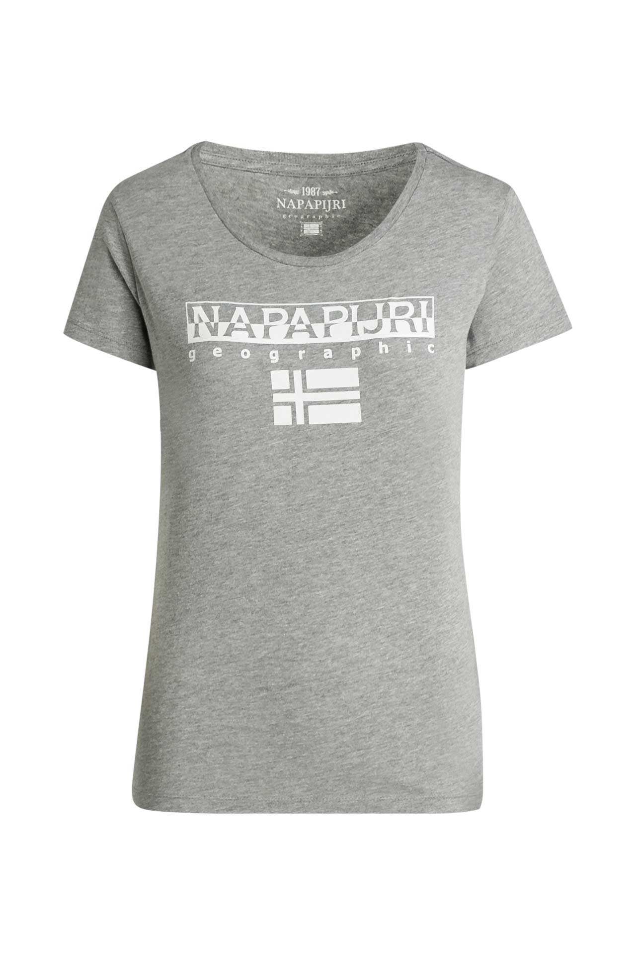 T-Shirt 'Stangh' grau - NAPAPIJRI » günstig online kaufen | OUTLETCITY.COM