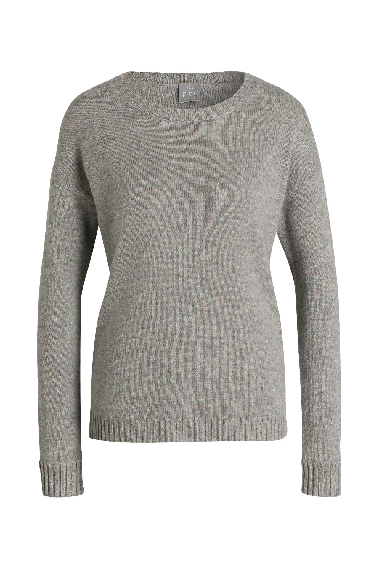 pullover damen grau lang