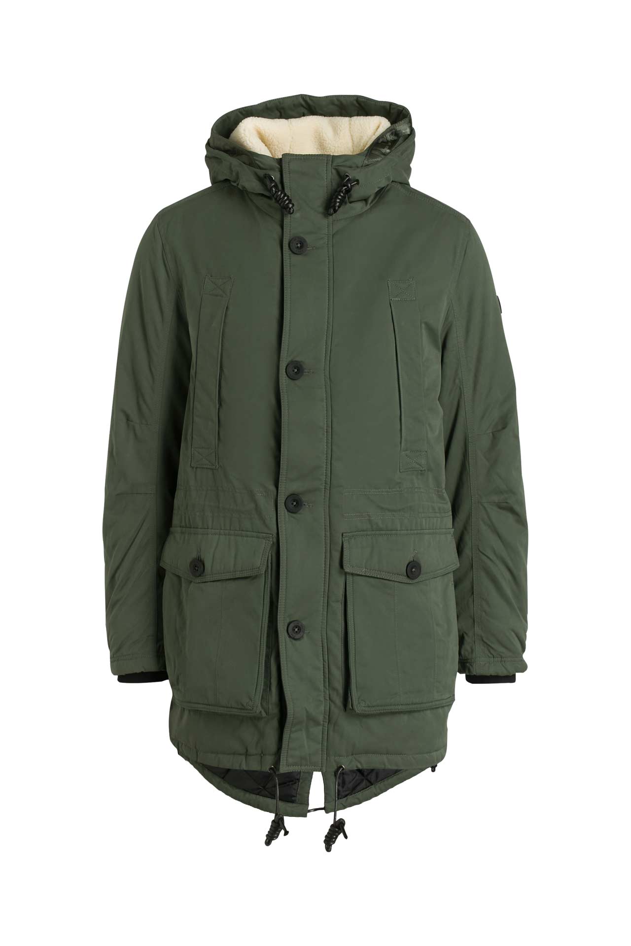 TOM TAILOR PADDED JACKET - Parka - sky captain blue/donkerblauw